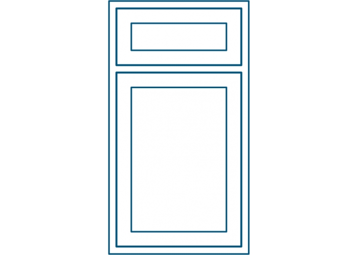 Zweiteiliges Fenster T-Passive Energy MD mit Oberlicht 