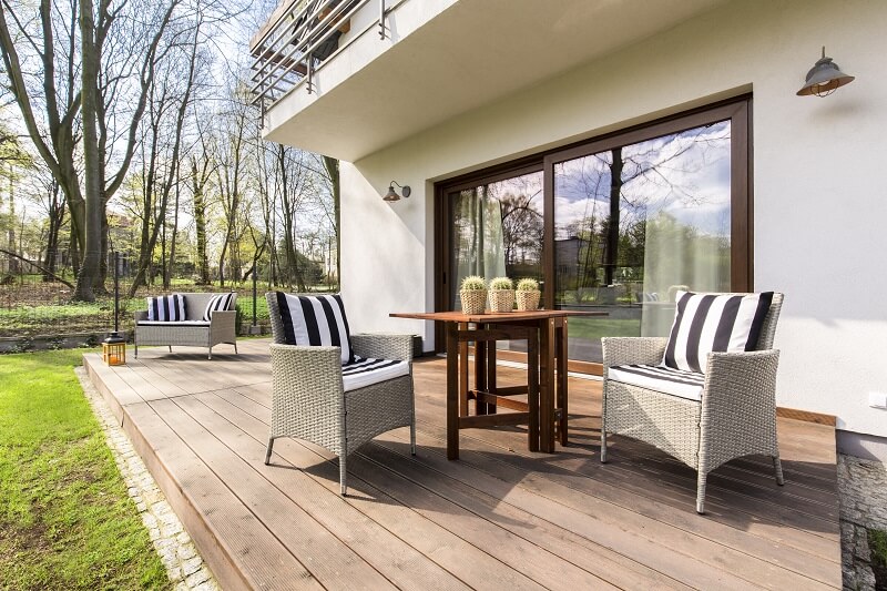 Hebe-Schiebe Terrassentüren aus Aluminium
