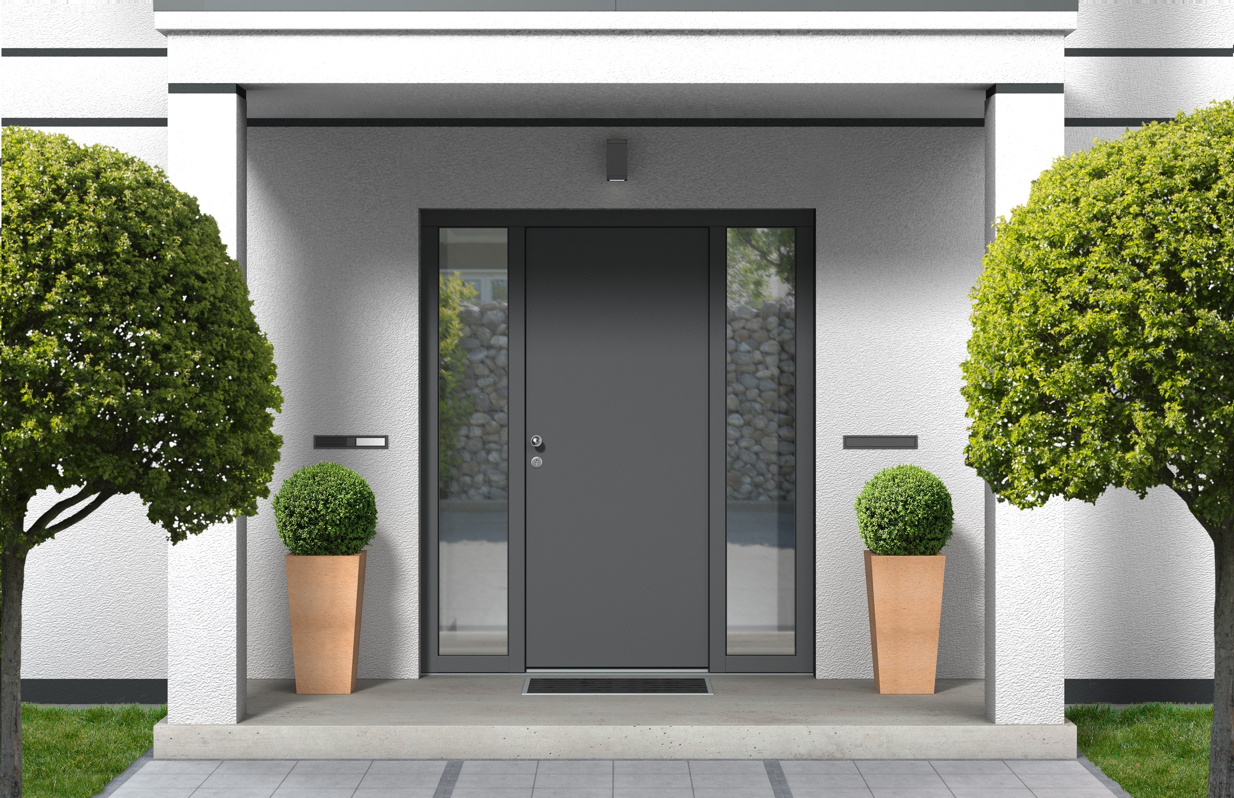 Einstellung der Eingangstür – wie werden Außentüren aus Aluminium eingestellt?